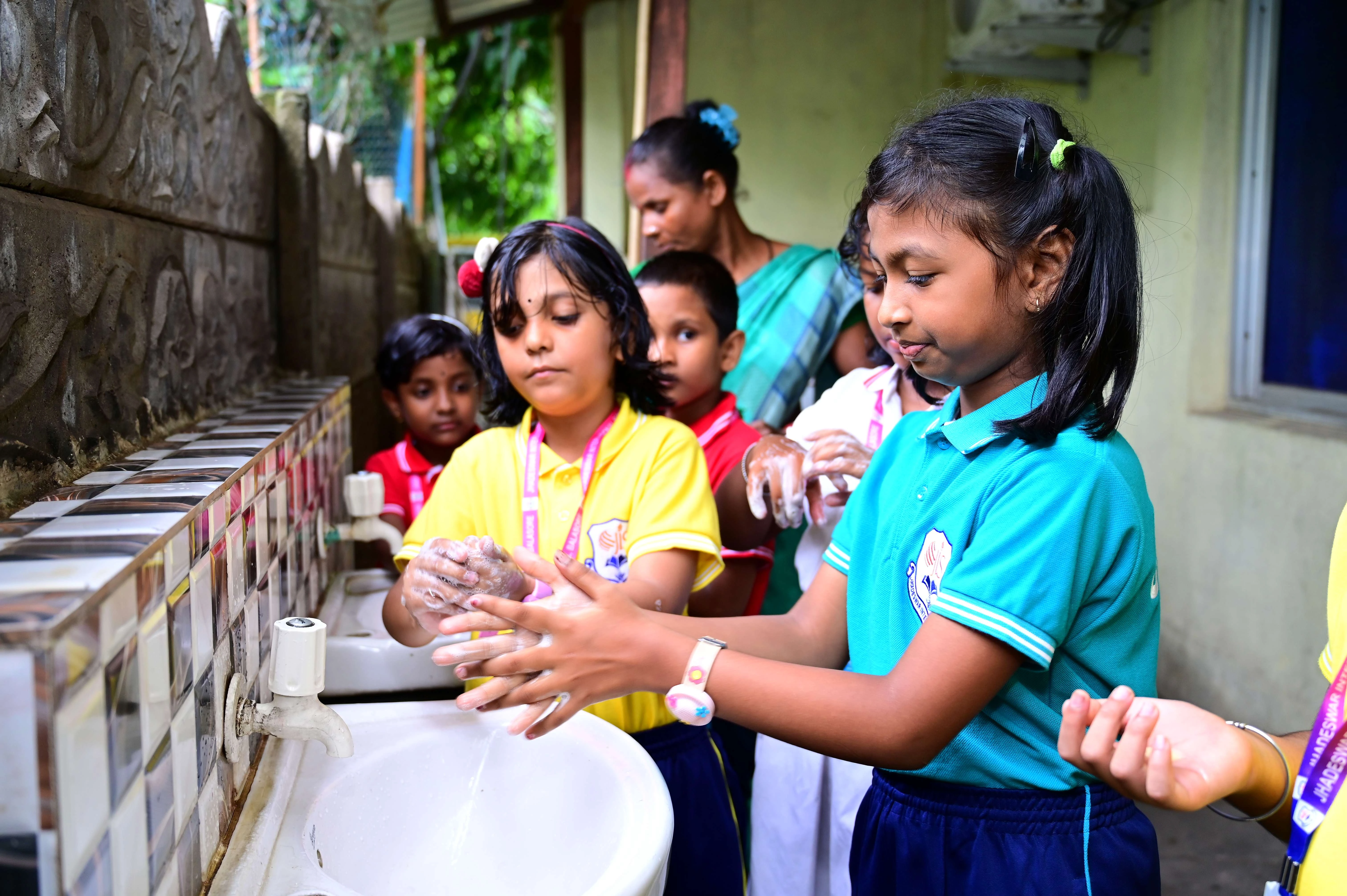 Students in climate workshop